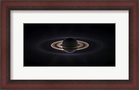 Framed Saturn Eclipse