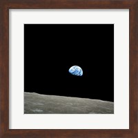 Framed Earthrise