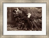 Framed Oscar Wilde Portrait