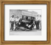 Framed Auto Wreck, USA, 1923