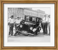 Framed Auto Wreck, USA, 1923