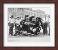 Framed Auto Wreck, USA, 1923