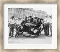 Framed Auto Wreck, USA, 1923