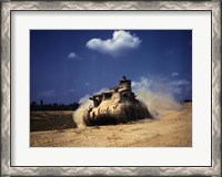 Framed M3 Lee Tank, Training Exercises, Fort Knox, Kentucky