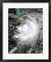 Framed Hurricane Dennis July 7, 2005