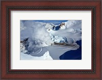Framed Fumarole on Mount Redoubt, Alaska, USA