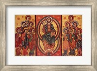 Framed Altar frontal from La Seu d'Urgell or of the Apostles