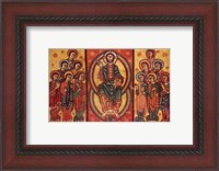 Framed Altar frontal from La Seu d'Urgell or of the Apostles