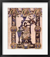 Framed Undertow. Gospel of Grimbald scene: St. John