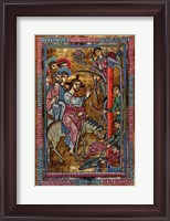 Framed Christ's Entry Into Jerusalem
