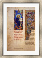 Framed St Jerome with the Decorated Initial to His Prologue