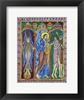 Framed Albans Psalter: Expulsion from Paradise