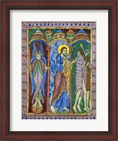 Framed Albans Psalter: Expulsion from Paradise