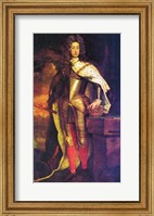 Framed Portrait of the young Holy Roman Emperor Charles VI