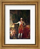 Framed Portrait of the Emperor Joseph II