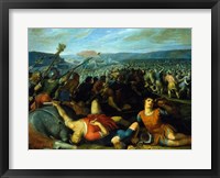 Framed Batavians Defeating Romans on the Rhine