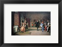 Framed Presentation by Don John of Austria to Charles V