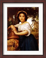 Framed Young Roman water carrier