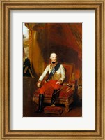 Framed Portrait of Francis I, Emperor of Austria