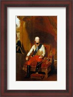 Framed Portrait of Francis I, Emperor of Austria