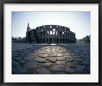 Framed View of an old ruin, Colosseum, Rome, Italy