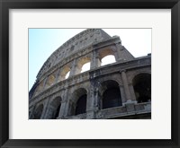 Framed Low Angle View of the Colosseum