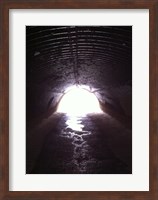 Framed D&R Canal Towpath Tunnel