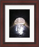 Framed D&R Canal Towpath Tunnel photo