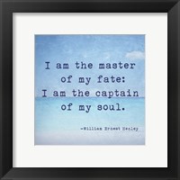 Invictus Quote Framed Print