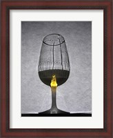 Framed Glass of Wine