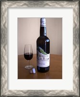 Framed Tintilla Wineskin Bottle