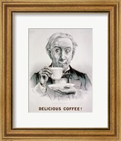 Framed Delicious Coffee!
