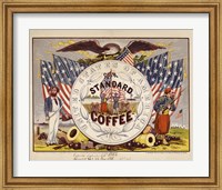 Framed United States of America, our standard coffee