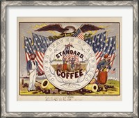 Framed United States of America, our standard coffee