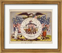 Framed United States of America, our standard coffee