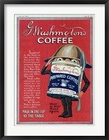 Framed Washington Coffee New York Tribune