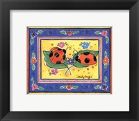 Ladybugs Framed Print