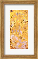 Framed Silvery Yellow I
