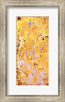 Framed Silvery Yellow I