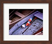 Framed Wooden Rowboats XIII
