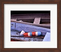 Framed Wooden Rowboats XIV