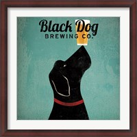 Framed Black Dog Brewing Co Square