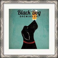 Framed Black Dog Brewing Co Square