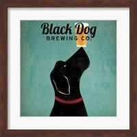 Framed Black Dog Brewing Co Square