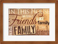 Framed Family & Friends