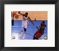 Framed Kevin Durant Game 1 of the 2012 NBA Finals Action