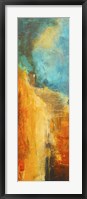 Emeralds Cave II Framed Print