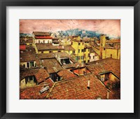 Framed Bird's-eye Italy I