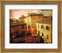 Framed Bird's-eye Italy II