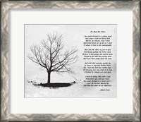 Framed Robert Frost The Road Not Taken